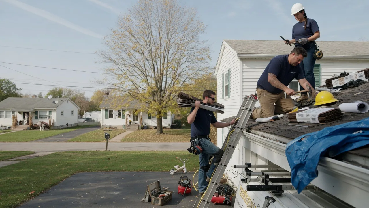 Local Roofing Contractors in Elnora, IN near me